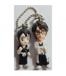 Figuras con Colgante Bleach, Momo Hinamori y Sosuke Aizen 3 y 3,5 4 cm
