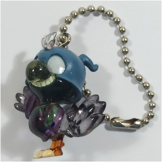 Figura con Colgante Final Fantasy, Chocobo Efecto Cristal 3 cm