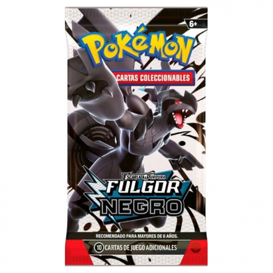 Juego de Cartas Pokémon Escarlata y Púrpura Fulgor Negro
