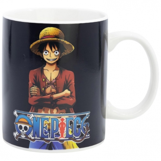 Taza One Piece, Luffy Sensitiva al Calor 320 ml