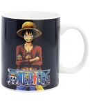 Taza One Piece, Luffy Sensitiva al Calor 320 ml