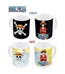 Taza One Piece, Luffy Sensitiva al Calor 320 ml
