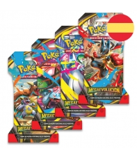 Juego de Cartas Pokémon Megaevolución Sobre Cartón