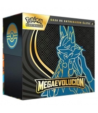 Juego de Cartas Pokémon Megaevolución Caja de Entrenador Élite Lucario