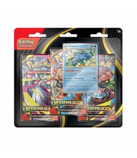 Juego de Cartas Pokémon Megaevolución 3x Booster Golduck