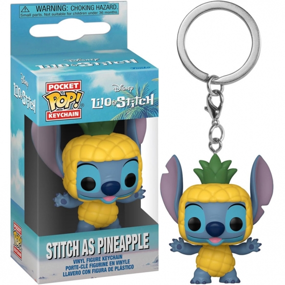 Llavero Pop! Stitch As Pineapple Disney Lilo & Stitch