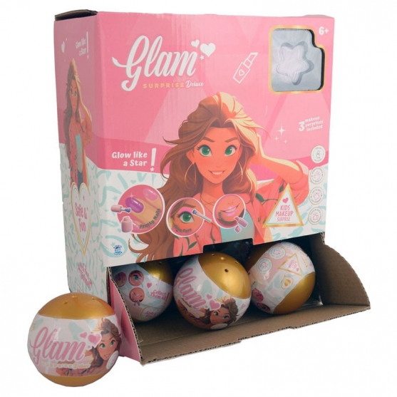 Bola Sorpresa Glam Surprise Deluxe Make-Up