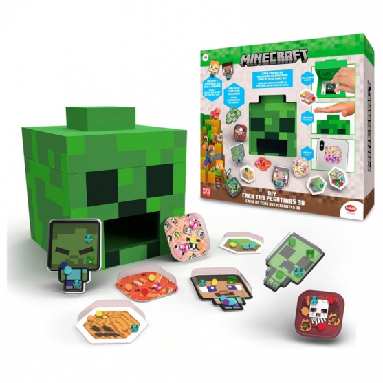 Creador de Pegatinas 3d Minecraft