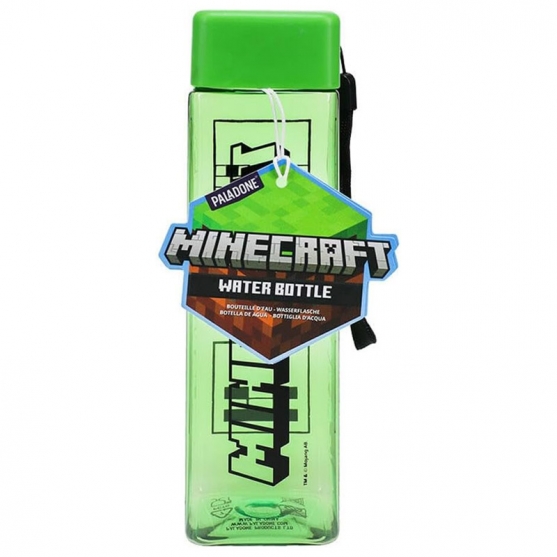 Botella Plástico Minecraft 500 ml