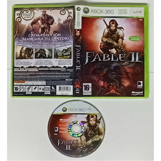 Fable II, Xbox 360, Pal-Esp