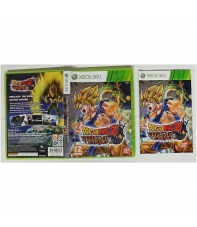 Caja y Manual, Dragon Ball Z Ultimate Tenkaichi, Xbox 360, Pal-Eur, SIN JUEGO