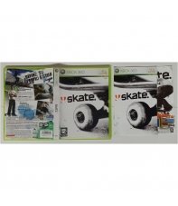 Caja y Manual, Skate, Xbox 360, Pal-Esp, SIN JUEGO