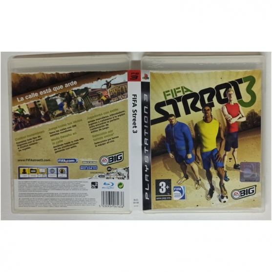 Caja Vacia Fifa Street 3, Sony Playstation 3, Pal-Esp