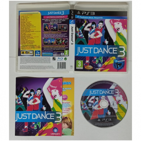 Just Dance 3, Sony Playstation 3, Pal-Esp