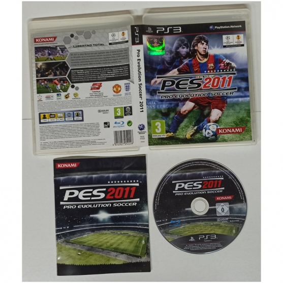 Pro Evolution Soccer 2011 PES, Sony Playstation 3, Pal-Esp