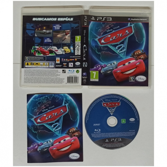 Disney Pixar Cars 2, Sony Playstation 3, Pal-Esp