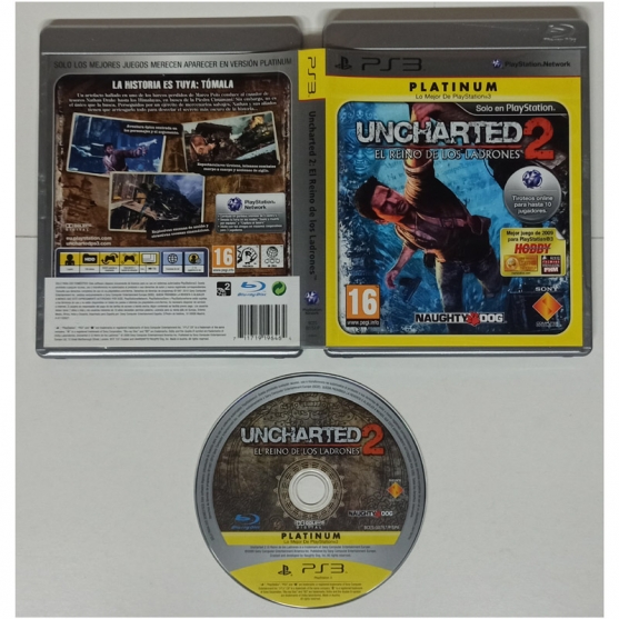 Uncharted 2 El Reino de los Ladrones, Sony Playstation 3, Pal-Esp