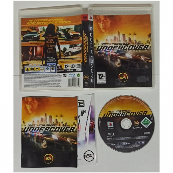 Need for Speed Undercover, Sony Playstation 3, Pal-Esp
