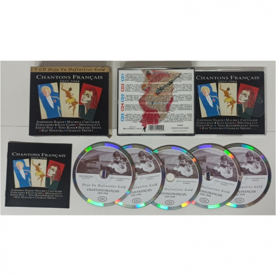 Chantons Français 1925-1944, Cd audio