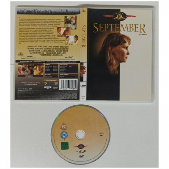 September, Dvd Video