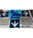 Alfombra de Baile Dancing Stage Mario Mix, Nintendo Game Cube, Dol-024. SIN JUEGO