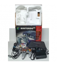 Consola Nintendo 64 Nus-001(Eur), Con Caja, Cables y Mando.