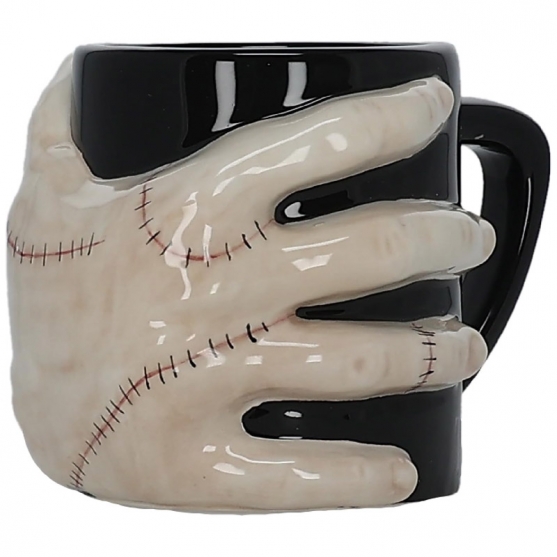 Taza Wednesday (Miércoles) 3d, Mano Cosa 330 ml