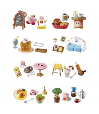 Figura Sorpresa Kirby's Cafe Time Re-Ment, 5 a 7 cm