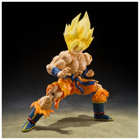 Figura Articulada Dragon Ball Z, Super Saiyan Son Goku Legendary Super Saiyan (Best Selection), SH Figuarts 15 cm