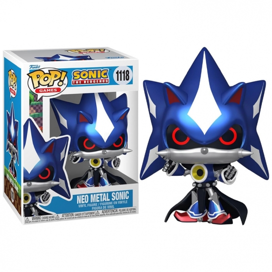Pop! Games Neo Metal Sonic 1118 Sonic The Hedgehog
