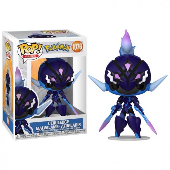 Pop! Games Ceruledge Malvalame Azugladis 1076 Pokémon