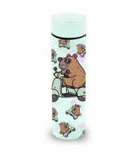 Botella Metálica Capybara oh my pop! 500 ml