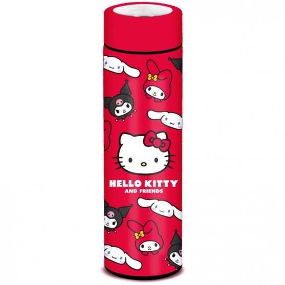 Botella Metálica Hello Kitty And Friends 500 ml