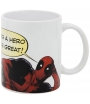 Taza Marvel Deadpool Being A Hero Feels Great! 320 ml