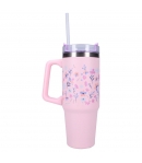Taza de Viaje Disney Stitch Rosa 900 ml