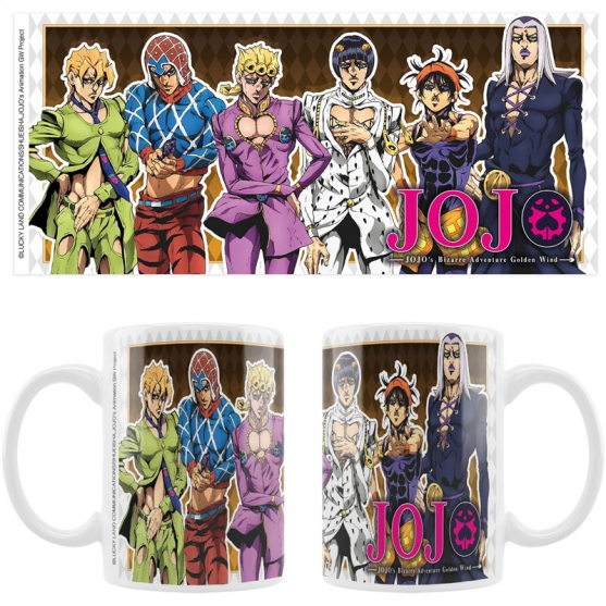 Taza Jojo's Bizarre Adventures Golden Wind 320 ml