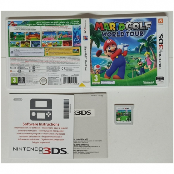 Mario Golf World Tour, Nintendo 3Ds, Pal-Esp