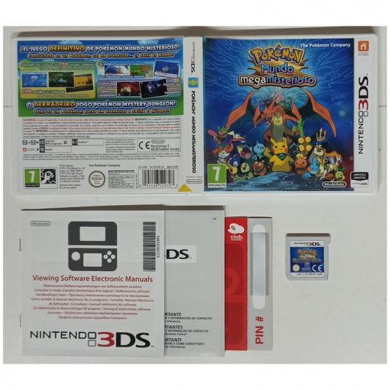 Pokémon Mundo Megamisterioso, Nintendo 3Ds, Pal-Esp
