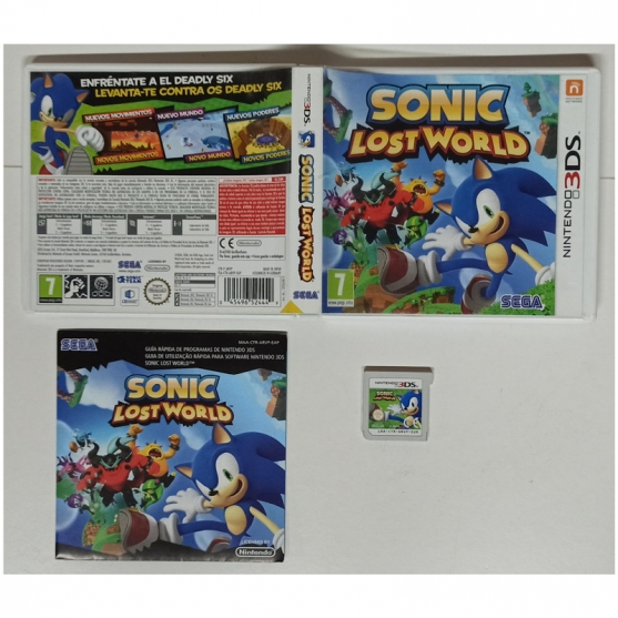 Sonic Lost World, Nintendo 3Ds, Pal-Esp