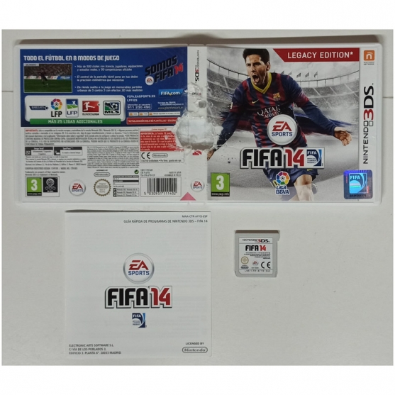 Ea Sports Fifa 14, Nintendo 3Ds, Pal-Esp