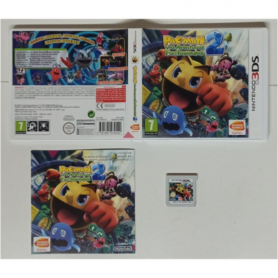 Pac-Man y las Aventuras Fantasmales 2 , Nintendo 3Ds, Pal-Esp