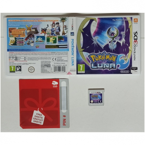 Pokémon Luna, Nintendo 3Ds, Pal-Esp