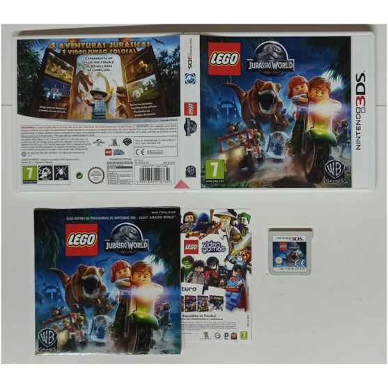 Lego Jurassic World, Nintendo 3Ds, Pal-Esp
