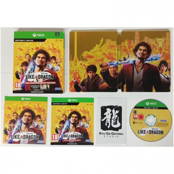Yakuza Like a Dragon Day Ichi Steelbook Edition, Xbox One, Xbox Series X, Pal-Esp