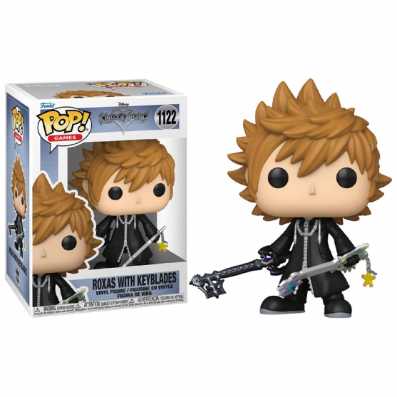 Pop! Games Roxas With Keyblades 1122 Disney Kingdom Hearts