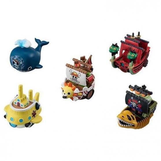 Figura Sorpresa One Piece Yuracolle Series Grand Line Vol.2, 6 cm