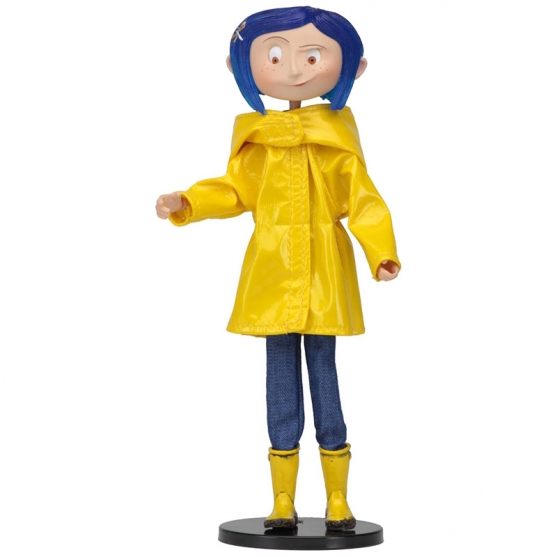 Figura Coraline Bendy Doll Raincoats & Boots Neca 18 cm