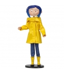 Figura Coraline Bendy Doll Raincoats & Boots Neca 18 cm