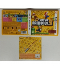 Caja y Manual New Super Mario Bros.2, Nintendo 3ds, Pal-Esp. SIN JUEGO