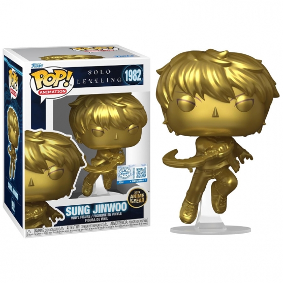 Pop! Animation Sung Jinwoo 1982 Solo Leveling (Caja Metacrilato)